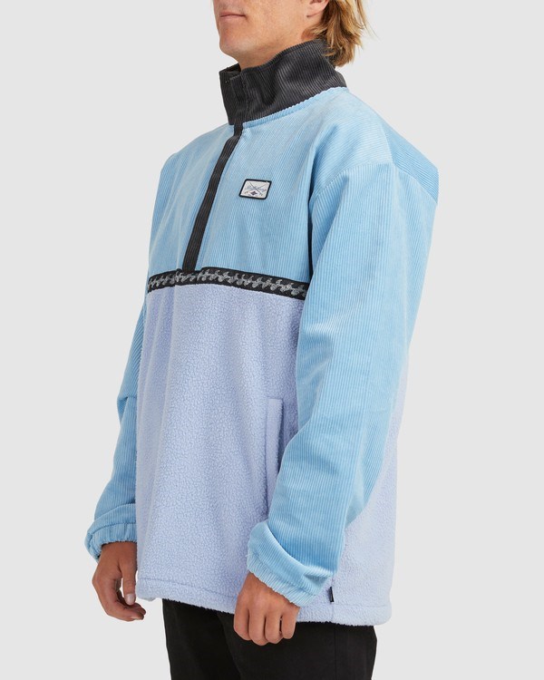 Billabong Space Cow Half-Zip Pullover Azules | CZTMVJ917