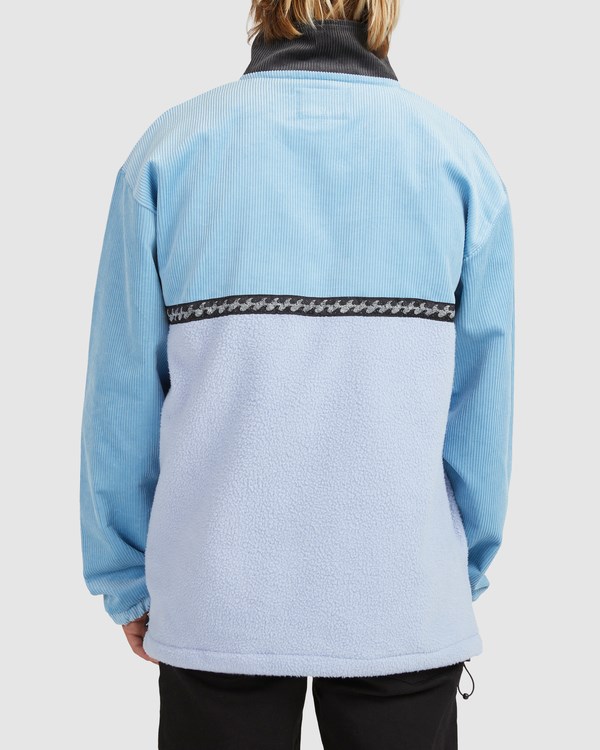 Billabong Space Cow Half-Zip Pullover Azules | CZTMVJ917