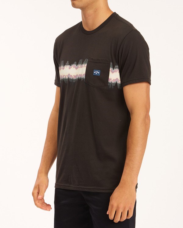 Billabong Spinner Pocket T-Shirt Negras | ZJFTLI941