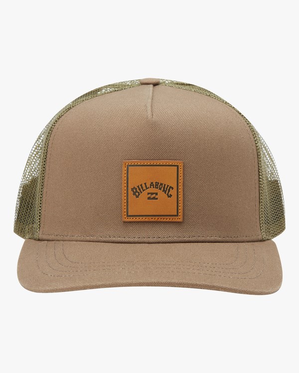 Billabong Stacked Trucker Hat Cactus | TEUFHZ892