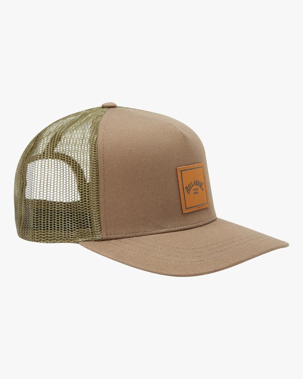 Billabong Stacked Trucker Hat Cactus | TEUFHZ892