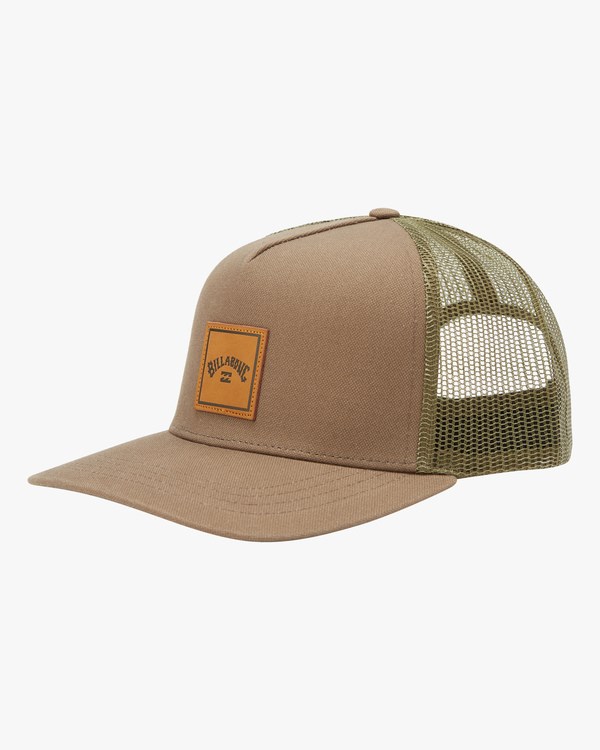 Billabong Stacked Trucker Hat Cactus | TEUFHZ892