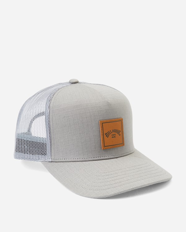 Billabong Stacked Trucker Hat Pewter | AKMUWB572