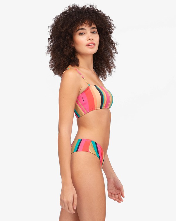 Billabong Stripes For Daze Bandeau Bikini Top Multi | CENHAI572