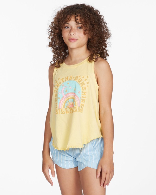 Billabong Sun Child Tank Top Pineapple | OJQHSF598