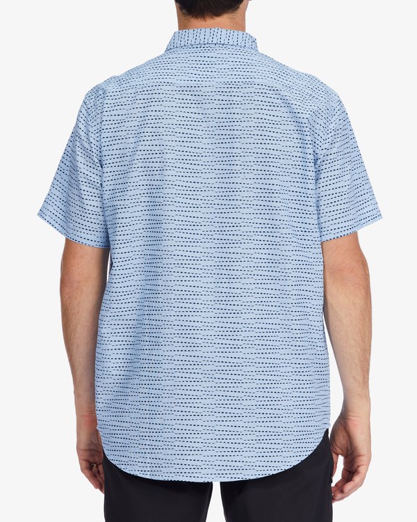 Billabong Sundays Mini Corta Sleeve Shirt Azules | GKIEDW651