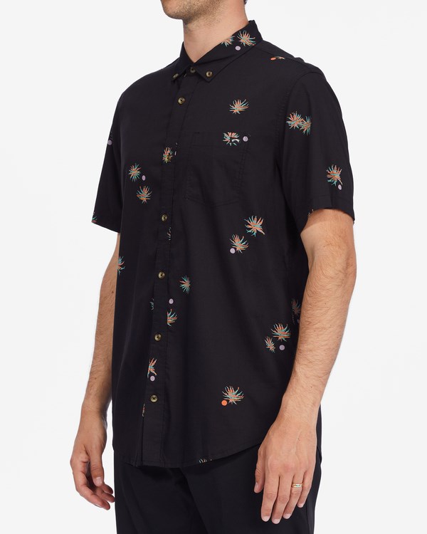 Billabong Sundays Mini Corta Sleeve Shirt Midnight | GKSRQA975