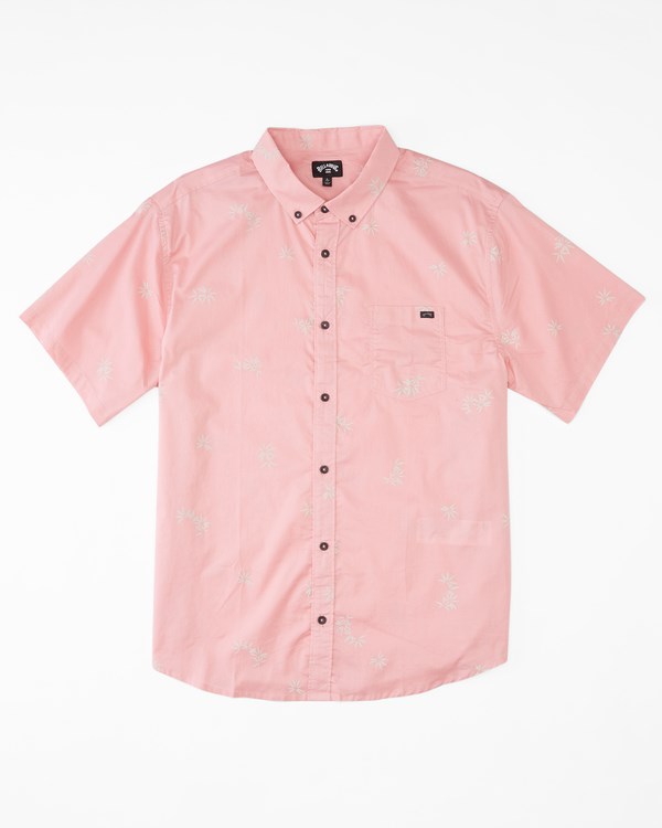 Billabong Sundays Mini Corta Sleeve Shirt Blush | GVRWDA803