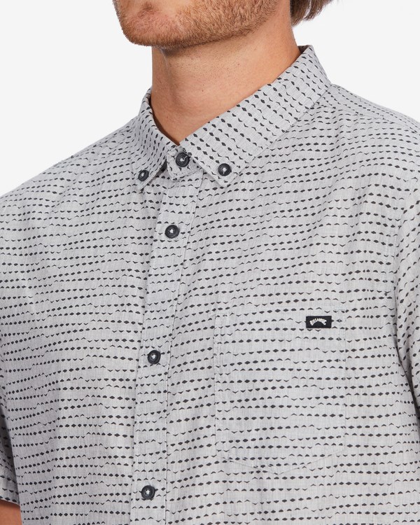 Billabong Sundays Mini Corta Sleeve Shirt Gris | JKRCHD895