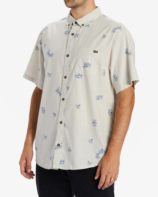 Billabong Sundays Mini Corta Sleeve Shirt Creme | ULIPHR230