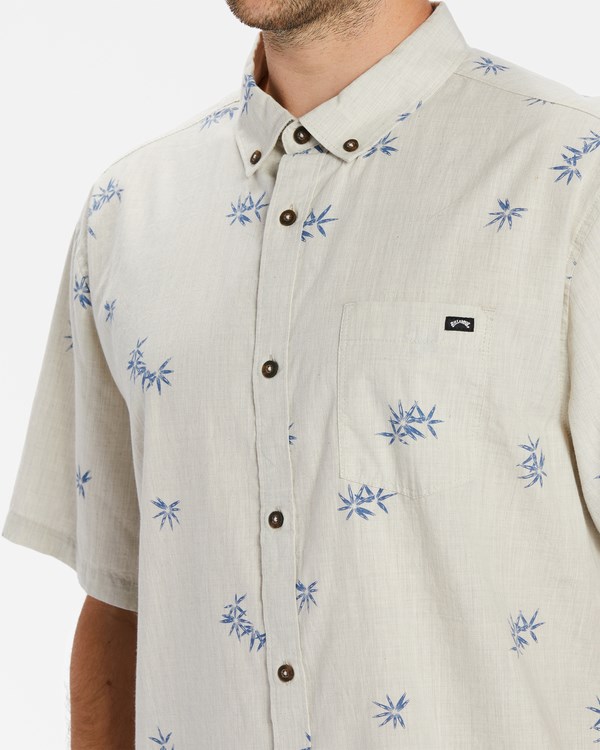 Billabong Sundays Mini Corta Sleeve Shirt Creme | ULIPHR230