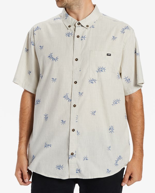 Billabong Sundays Mini Corta Sleeve Shirt Creme | ULIPHR230