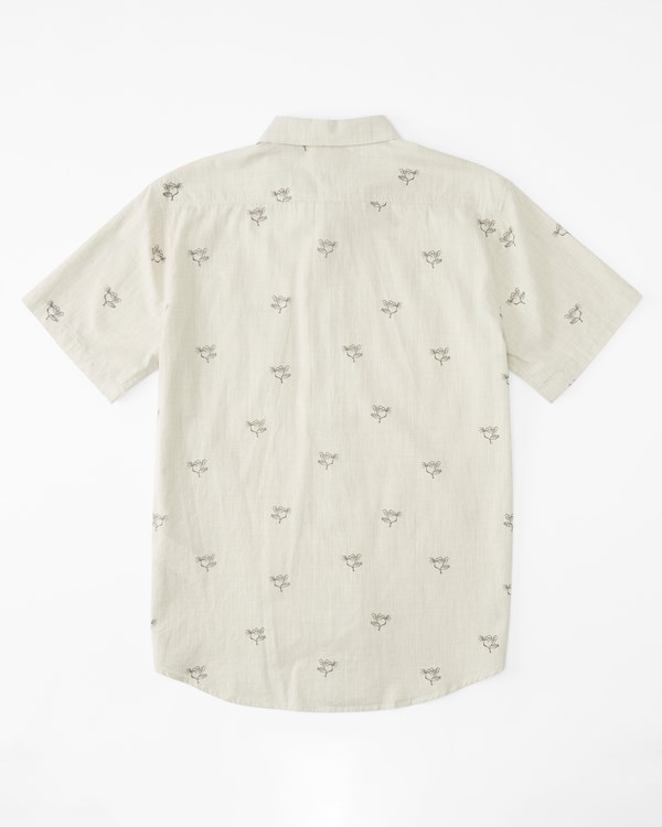 Billabong Sundays Mini Corta Sleeve Shirt Stone Heather | YSXDAB196