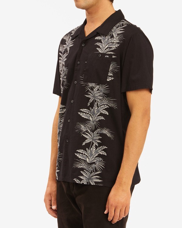 Billabong Sundays Vacay Corta Sleeve Shirt Stealth | CZPBVS023