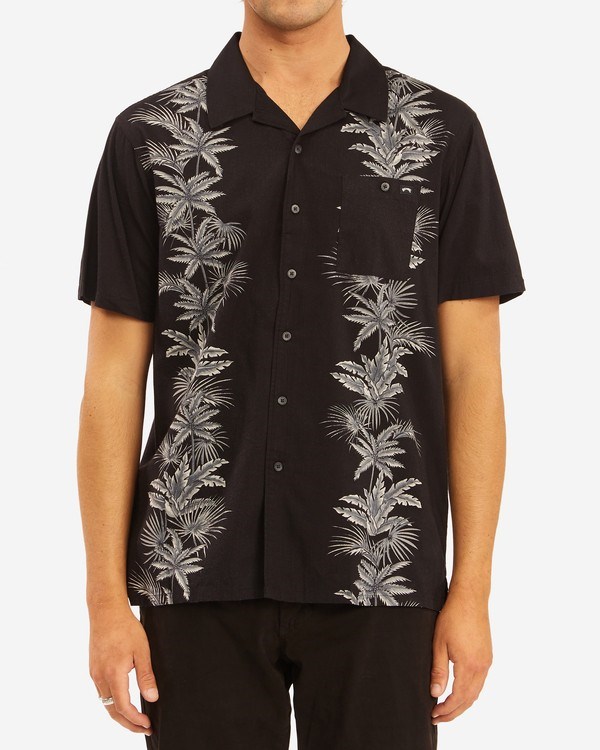 Billabong Sundays Vacay Corta Sleeve Shirt Stealth | CZPBVS023