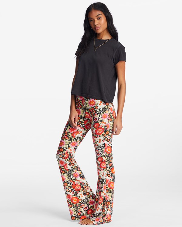 Billabong Sundown High-Waisted Flared Pants Multi 4 | OTYSGA023