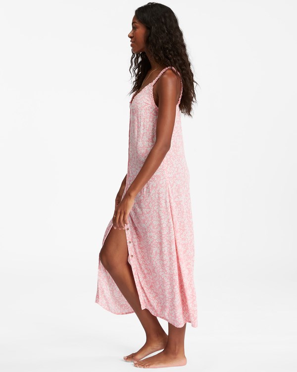 Billabong Sweet Edges Vestido Rosas | JHANLO306