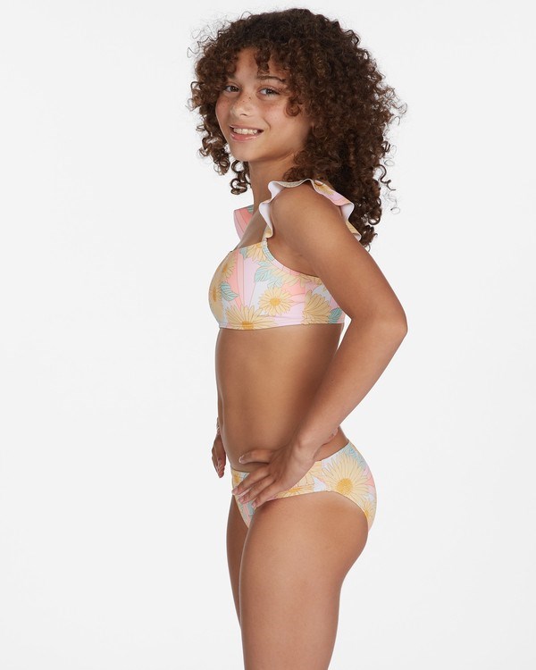 Billabong Sweet Sunset Ruffle Top Bikini Set Multi | IAPYCB152