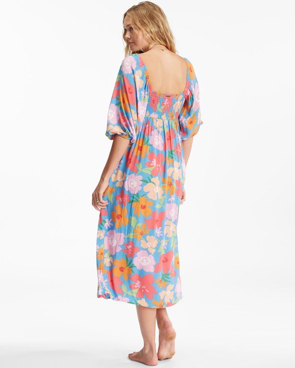 Billabong Swept Away Midi Vestido Multi | PBXNOF792