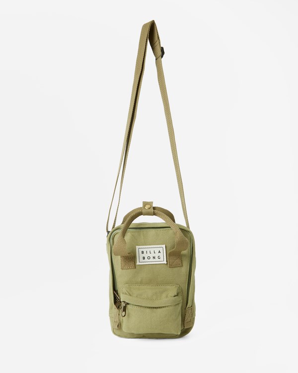 Billabong Take It Lona Crossbody Bag Avocado | ZYQHCK172