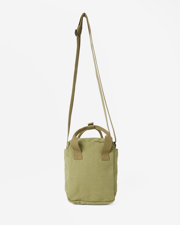 Billabong Take It Lona Crossbody Bag Avocado | ZYQHCK172