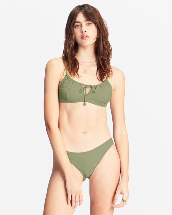 Billabong Tanlines Coco Bralette Bikini Top Avocado | AYPCVD026