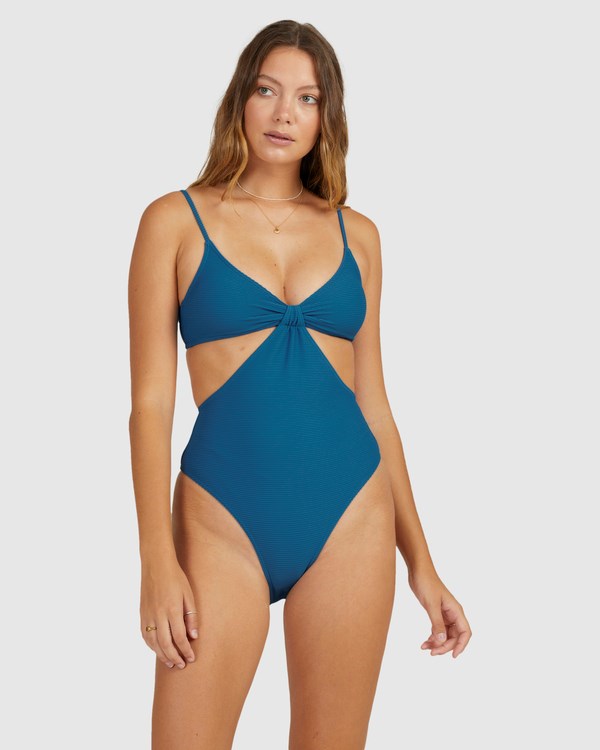 Billabong Tanlines Freya One-Piece Swimsuit Cobalt | FHCBEG250