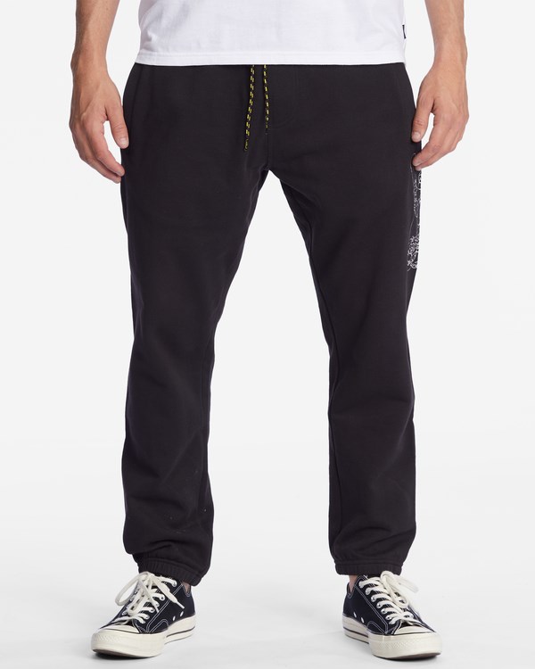 Billabong The Simpsons Family Keyline Sweatpants Negras | TQPKNM358