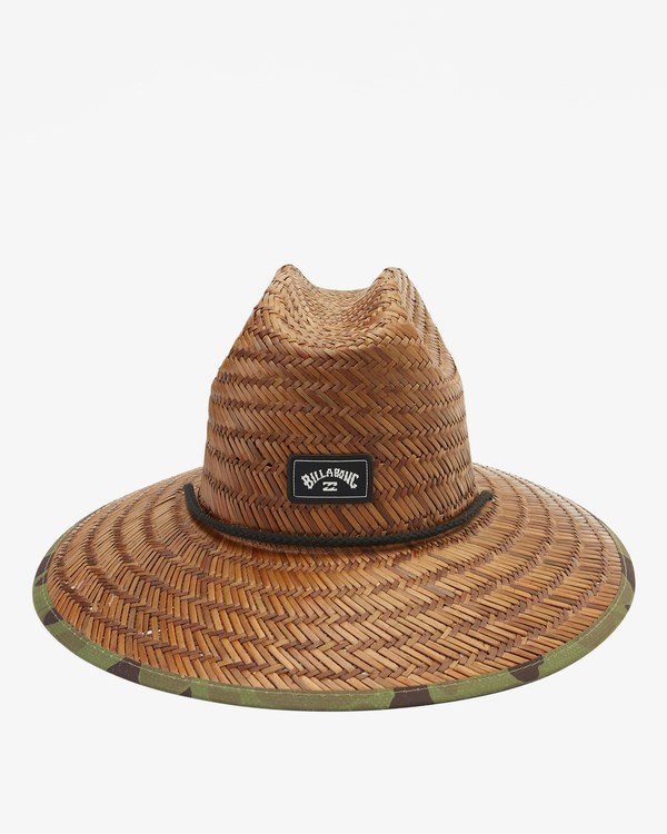 Billabong Tides Print Straw Lifeguard Hat Camuflaje | LUCWOE745