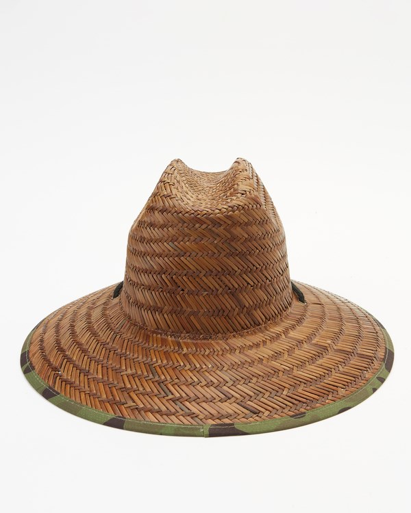 Billabong Tides Print Straw Lifeguard Hat Camuflaje | LUCWOE745