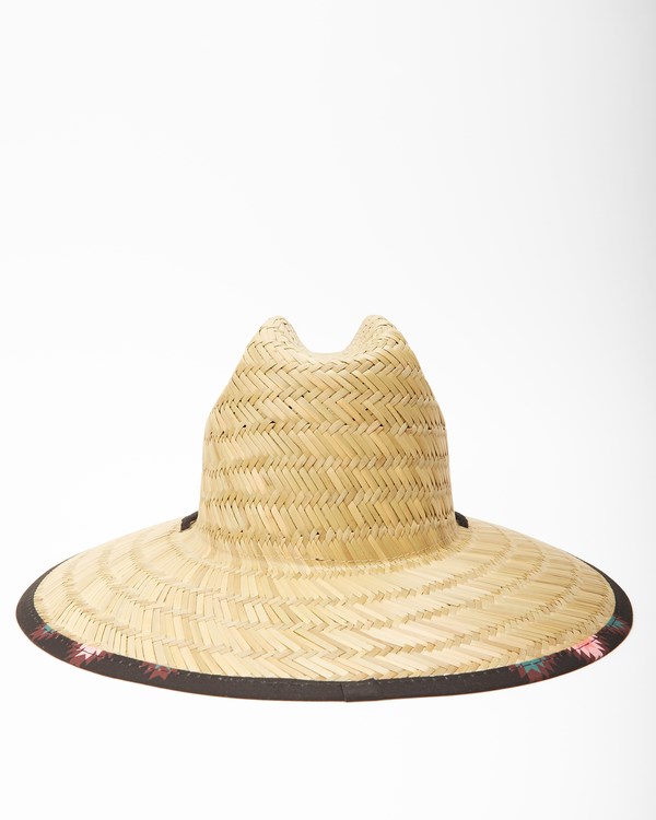 Billabong Tides Print Straw Lifeguard Hat Night | TFSDCK713