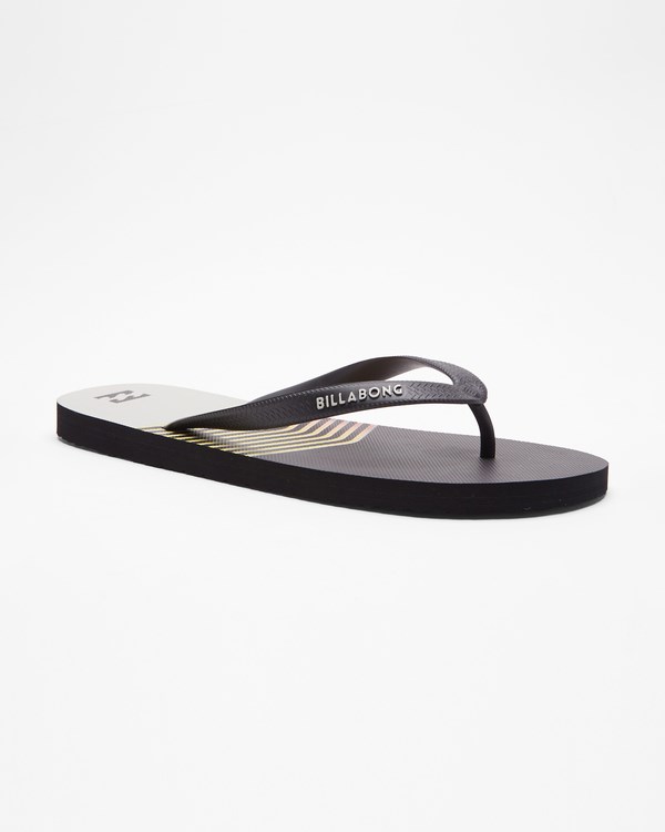 Billabong Tides Slip-On Sandals Black/Grey | MAPLSD269