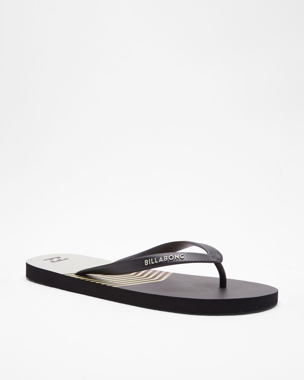 Billabong Tides Slip-On Sandals Black/Grey | MAPLSD269