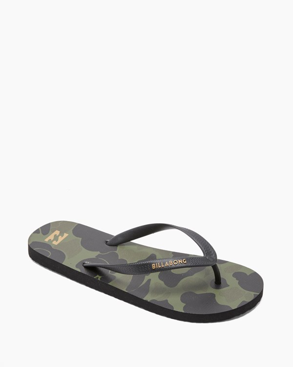 Billabong Tides Slip-On Sandals Camuflaje | XGKQYM523