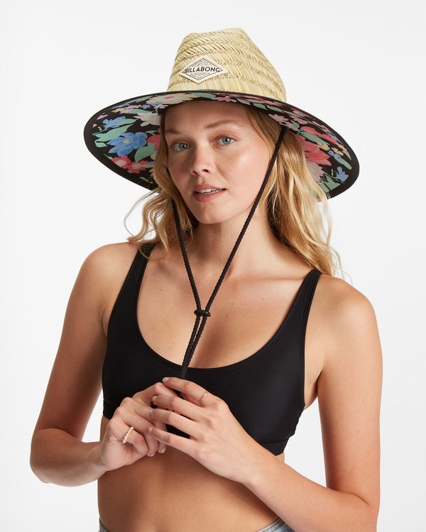 Billabong Tipton Straw Lifeguard Hat Sorbet | HMYUFX378