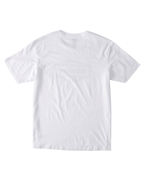 Billabong Trademark Corta Sleeve T-Shirt Blancas | KFECNX097