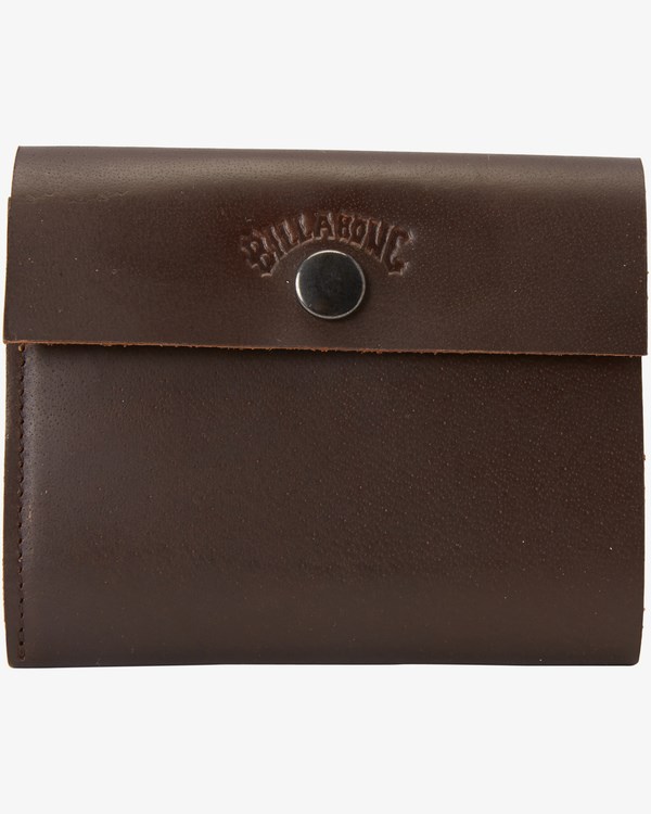 Billabong Tribong Cuero Wallet Chocolate | YMHBLG793