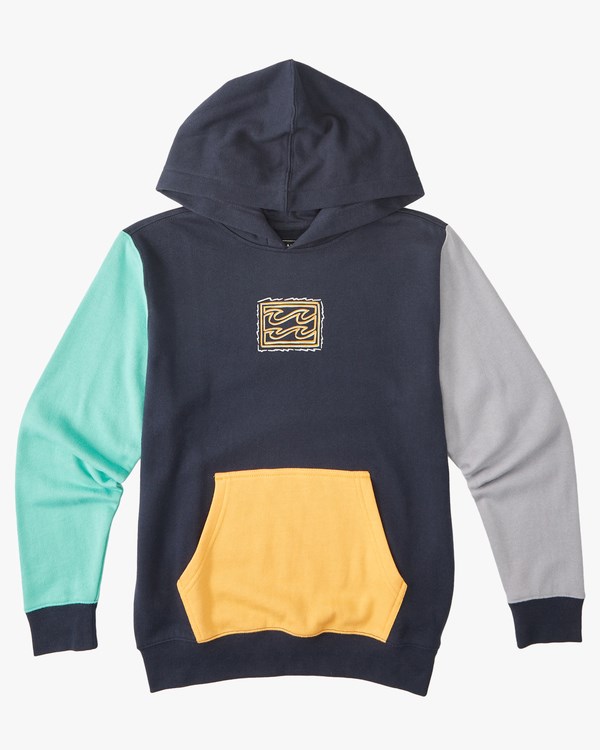 Billabong United Pullover Hoodie Azul Marino | AEUOBT290