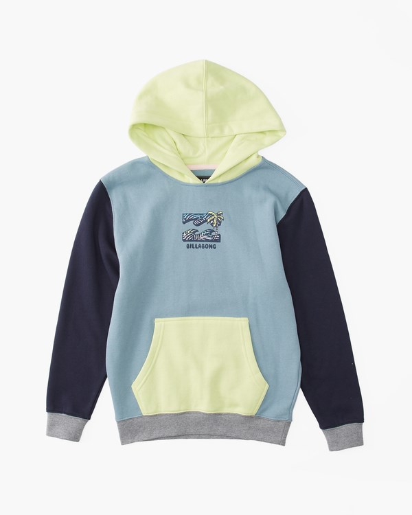 Billabong United Pullover Hoodie Azules | AGZJOY392