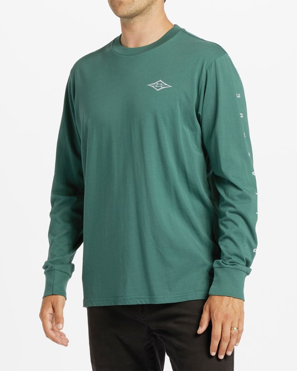 Billabong Unity Long Sleeve T-Shirt Cypress | WQFGHL530