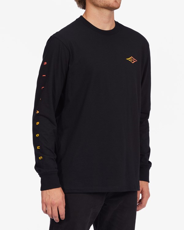 Billabong Unity Long Sleeve T-Shirt Negras | EUYILX145