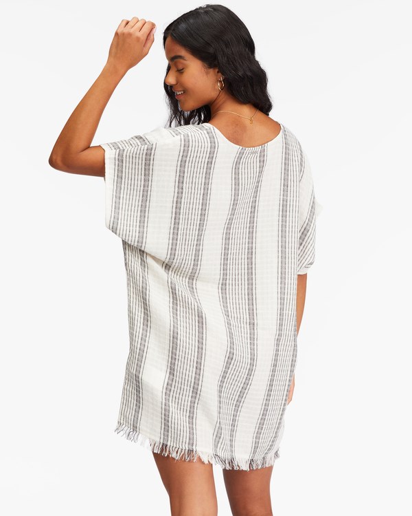 Billabong Walk Away Beach Cover-Up Salt Crystal | AUIKZH345