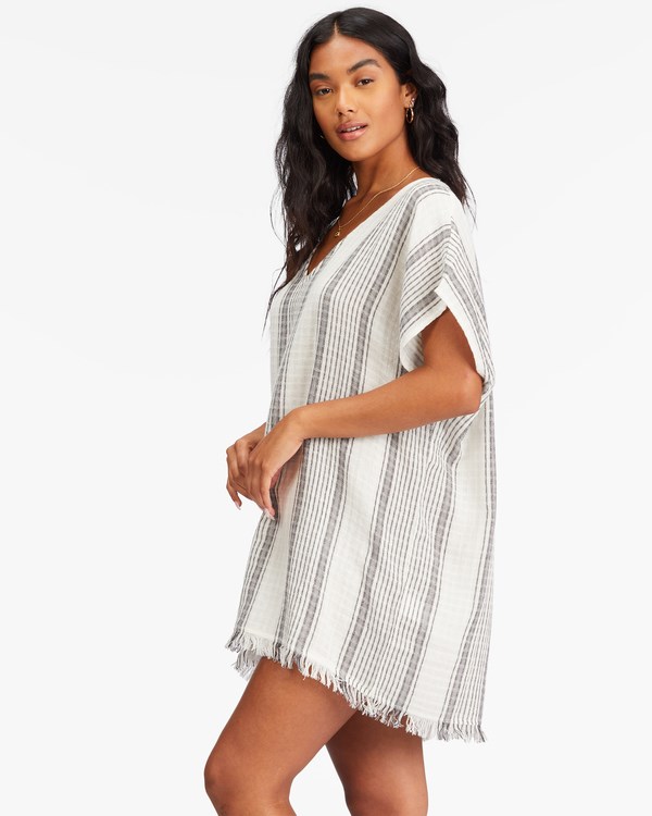 Billabong Walk Away Beach Cover-Up Salt Crystal | AUIKZH345