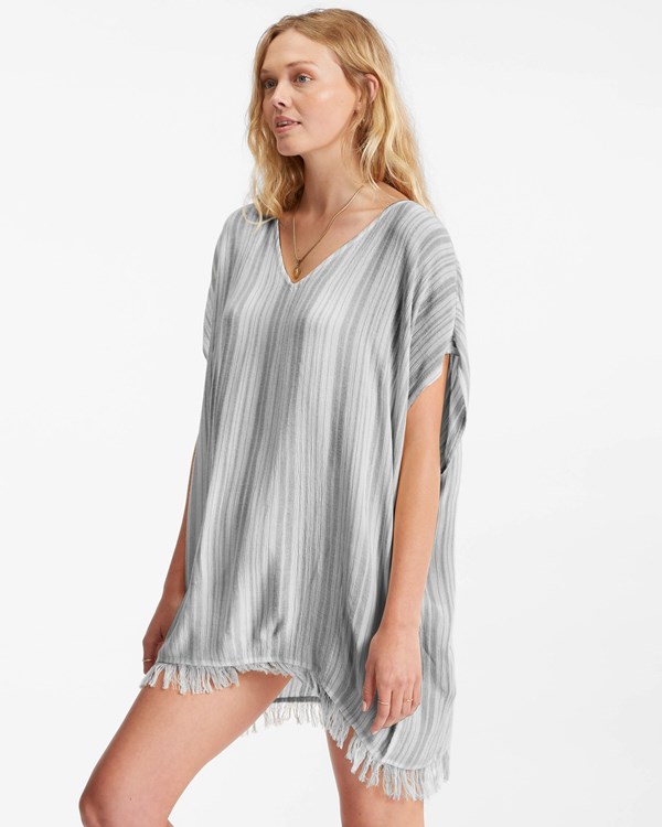 Billabong Walk Away Tunic Top White/Multi | NIJGTC568