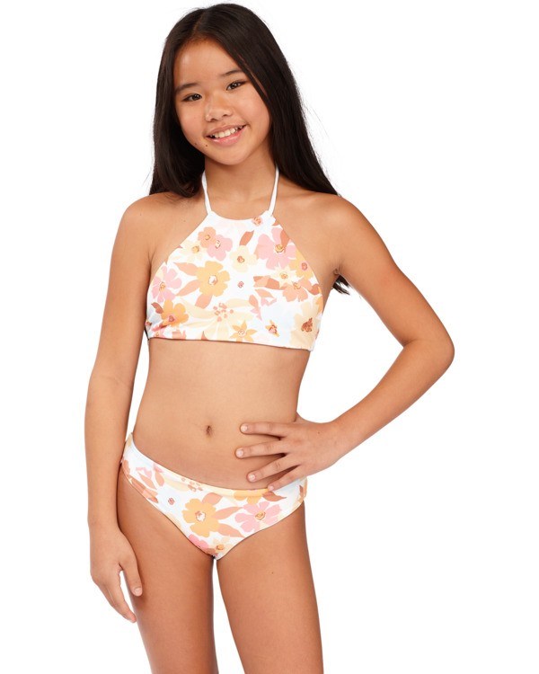 Billabong Walk In The Sun Reversible High-Neck Bikini Set Multi | GJOWQH705