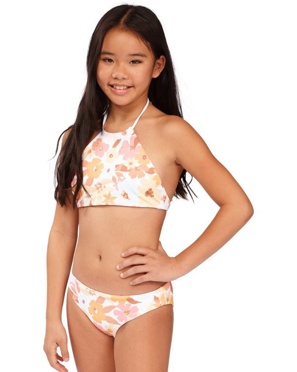 Billabong Walk In The Sun Reversible High-Neck Bikini Set Multi | GJOWQH705