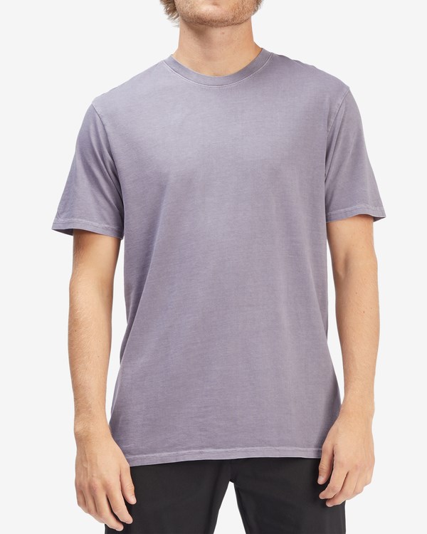 Billabong Wave Washed Corta Sleeve T-Shirt Moradas | CDUOLT416