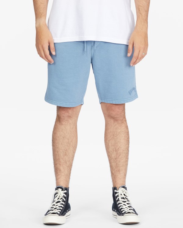 Billabong Wave Washed Elastic Cintura Sweatshorts Azules | FIMXYT578