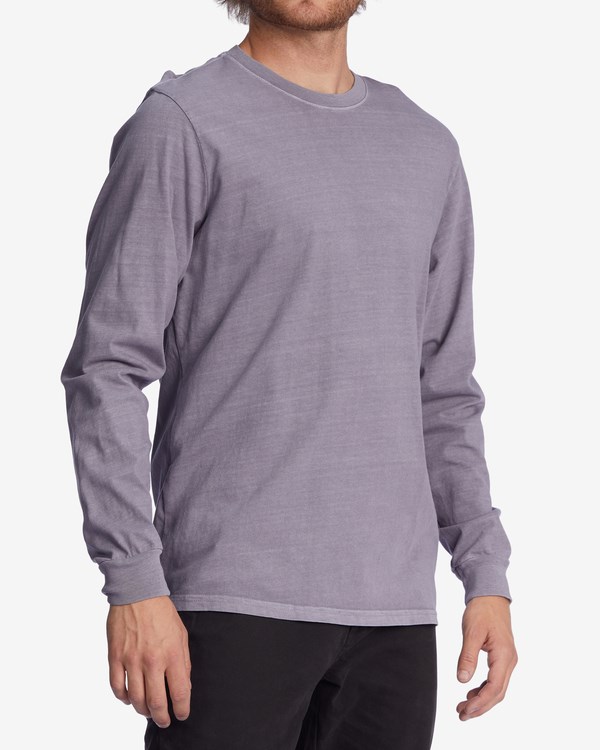 Billabong Wave Washed Long Sleeve T-Shirt Moradas | LWVAKX618