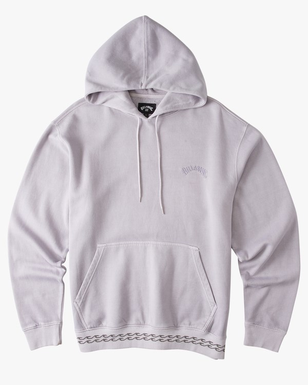 Billabong Wave Washed Organic Pullover Hoodie Gris | IMCLHV740